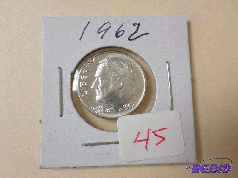 1962 GEM Dime...