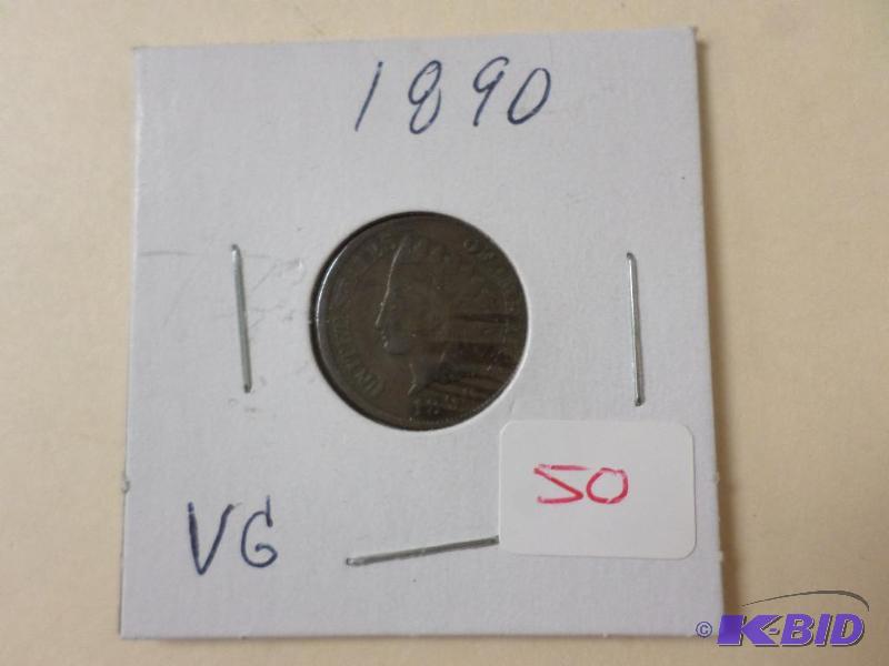 1890 Indian Head Penny...