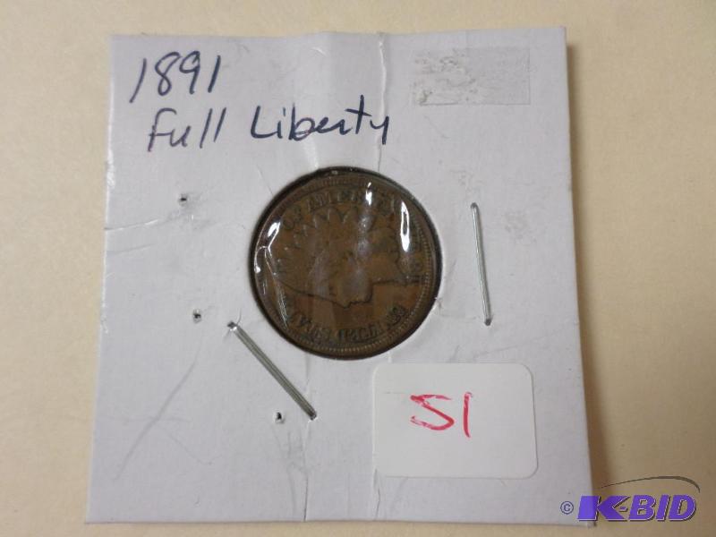 1891 Penny, Liberty Headband...