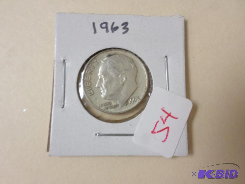 1963 Silver Dime...