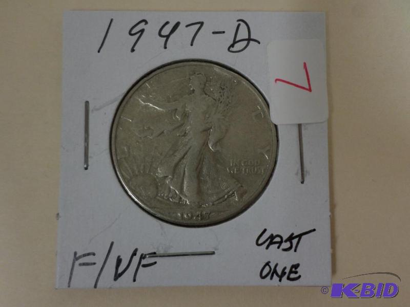 1947-D, Last Of Collection, FVF...