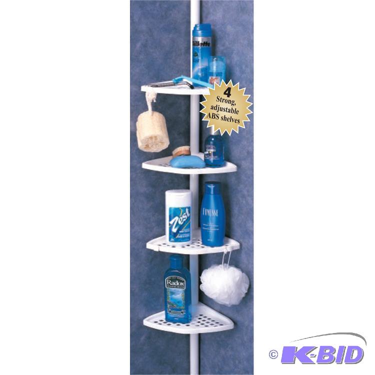 lot 126 image: Ulti Mate Shower Caddy with Expandable Posts ...