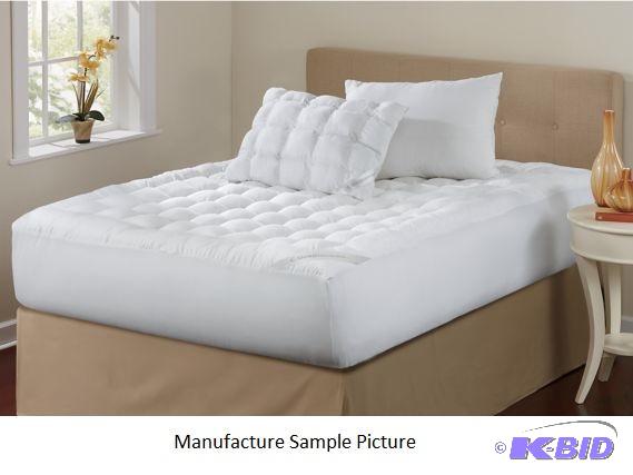 lot 157 image: Sleep Connection Quilted Mattress Pad - Full ...