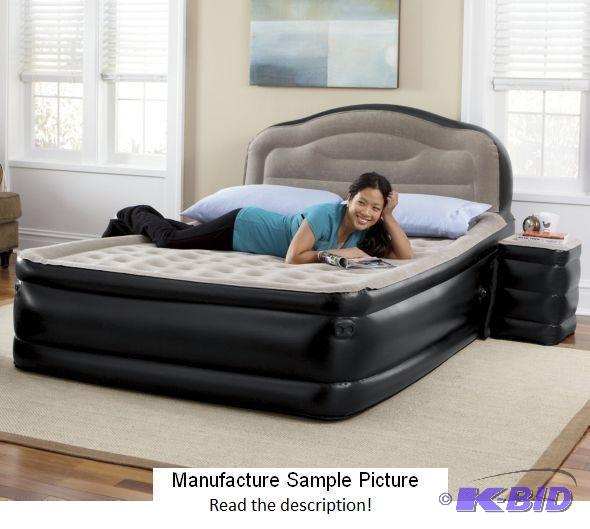 lot 178 image: Sharper Image Premium Queen Air Bed - 94"...