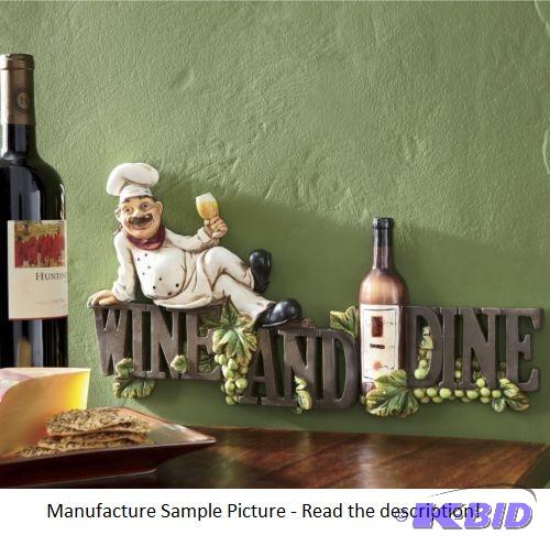 lot 181 image: Wine and Dine Wall Art -&nbspA reminder to s...
