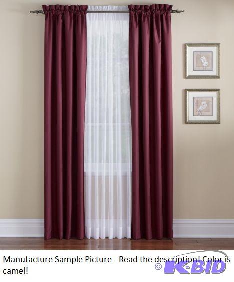 lot 189 image: Color Connection Rod Pocket Panel Pair - ...