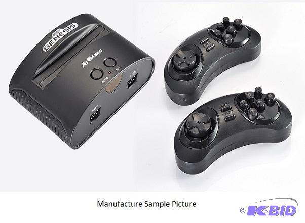 lot 2 image: Sega Genesis Classic Game Console - Model FB8...
