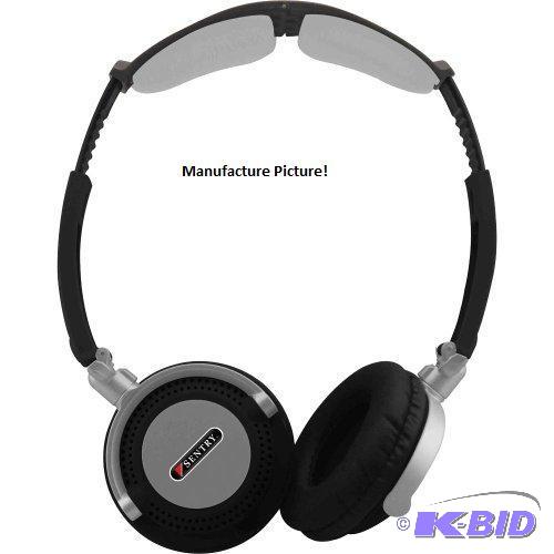 lot 47 image: Sentry Rocker Headphones - Silver - Swivel pa...