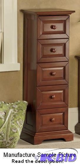 lot 61 image: Five Drawer Cabinet Exclusive - This handsome...