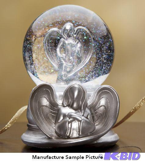 lot 85 image: Angel Musical Water Globe -&nbspExperience a...