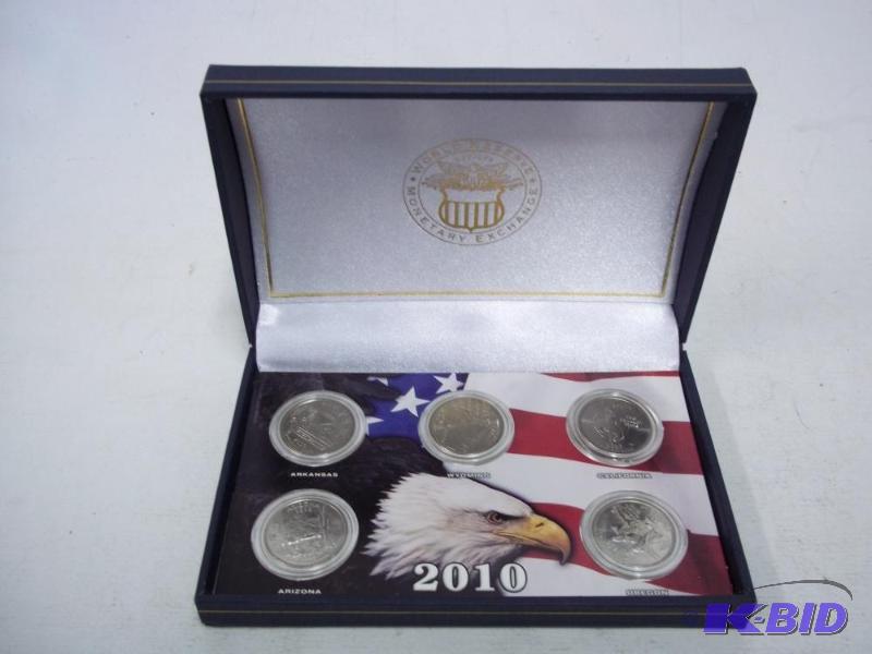 2010 United States Quarter Collection with di...