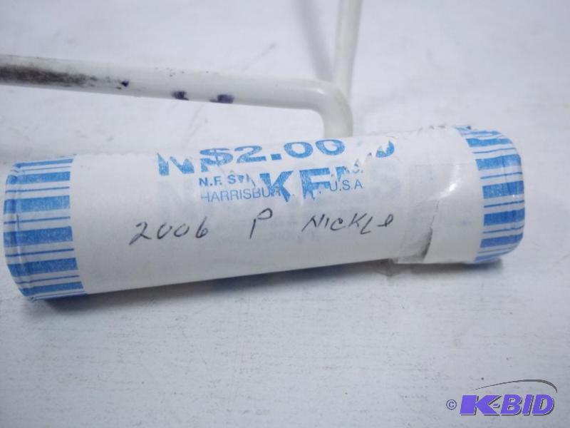 2006 P&nbsp Nickels Roll end has been taped...