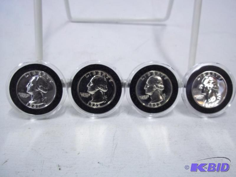 Set of Washington Quarters Gem Proof One of e...