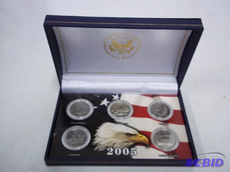 2005 United States Quarter Collection with di...