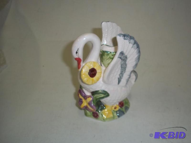lot 103 image: New Swan Candle Holder...