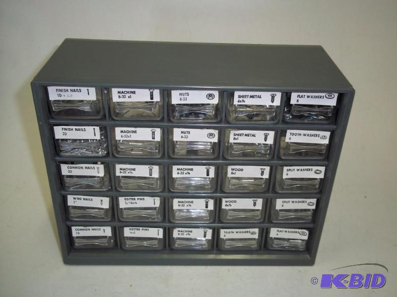 lot 14 image: Parts bins with parts, see photos for more de...