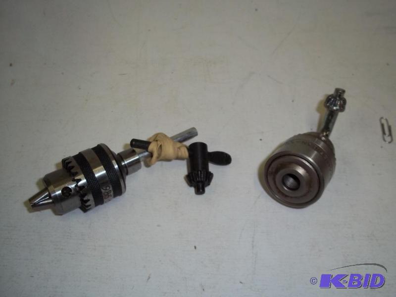 lot 34 image: 2 Drill chucks...