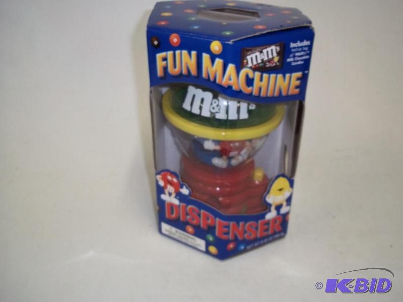 lot 77 image: M & Ms Fun Machine Novelty Dispenser...