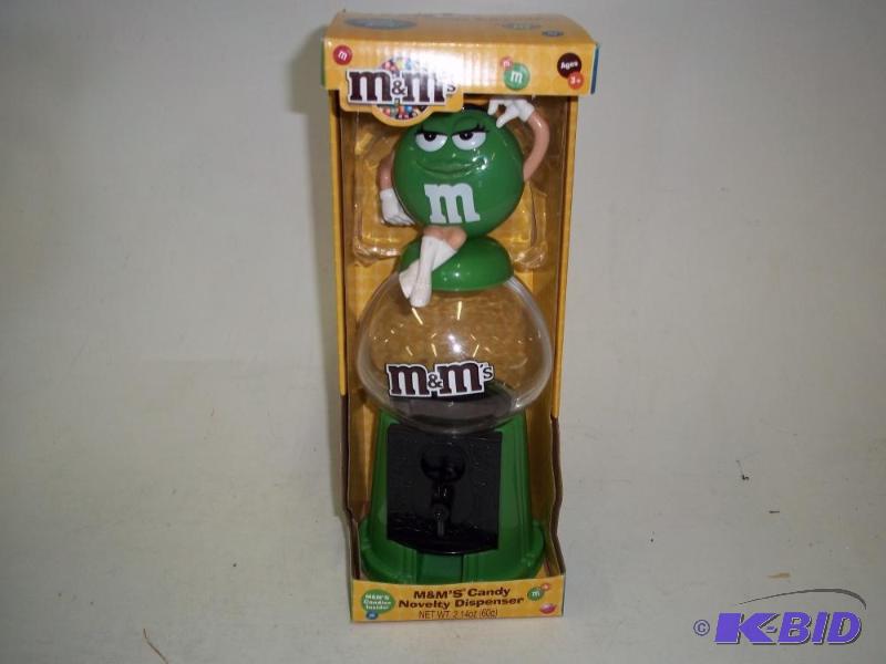 lot 81 image: M & Ms Novelty Dispenser with real worki...