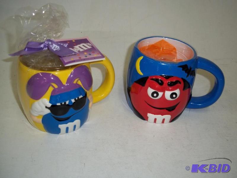 lot 85 image: Pair of M & M Mugs...