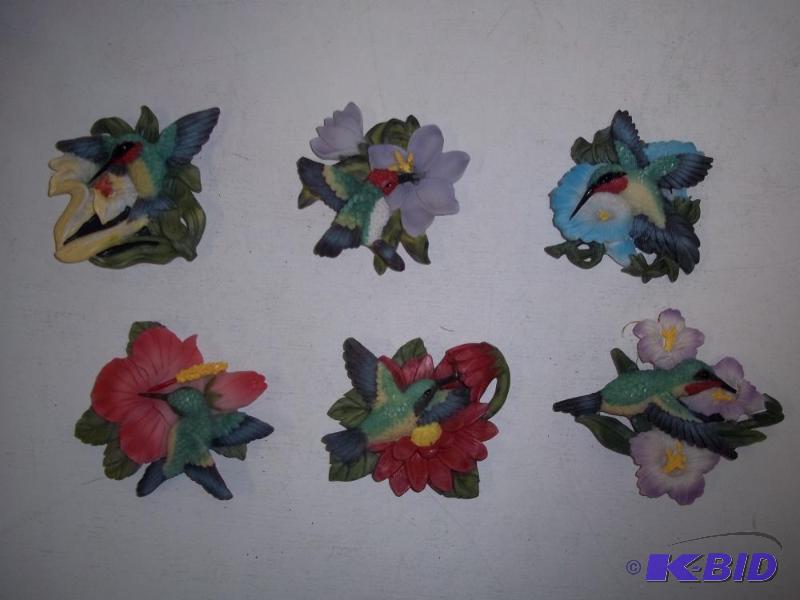 lot 97 image: 6 New Magnetic Humming Birds...