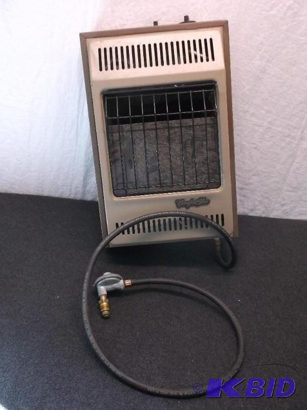 lot 127 image: Comfort Glow fish house heater looks in great...