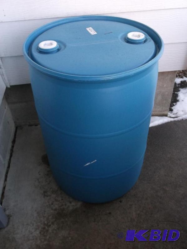 lot 148 image: 55 gallon food grade barrel....