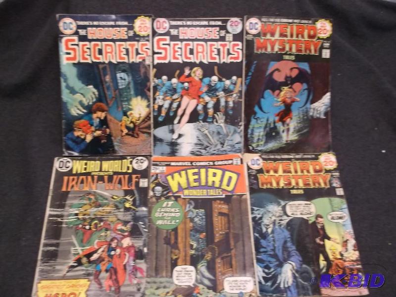 lot 31 image: Lot of 6 collectable comic books....