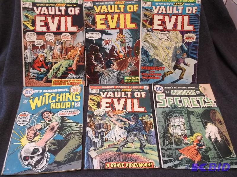 lot 34 image: Lot of 6 collectable comic books including Va...