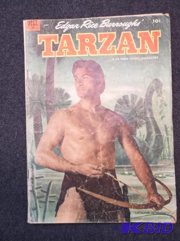 lot 78 image: Collectable Tarzan comic book Volume 1 No. 45...