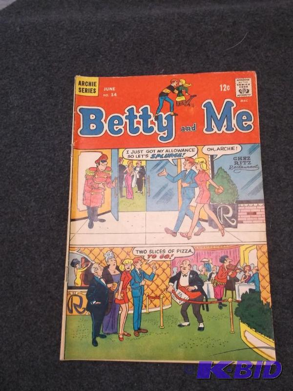 lot 80 image: Collectable Betty and Me Archie series, No. 1...