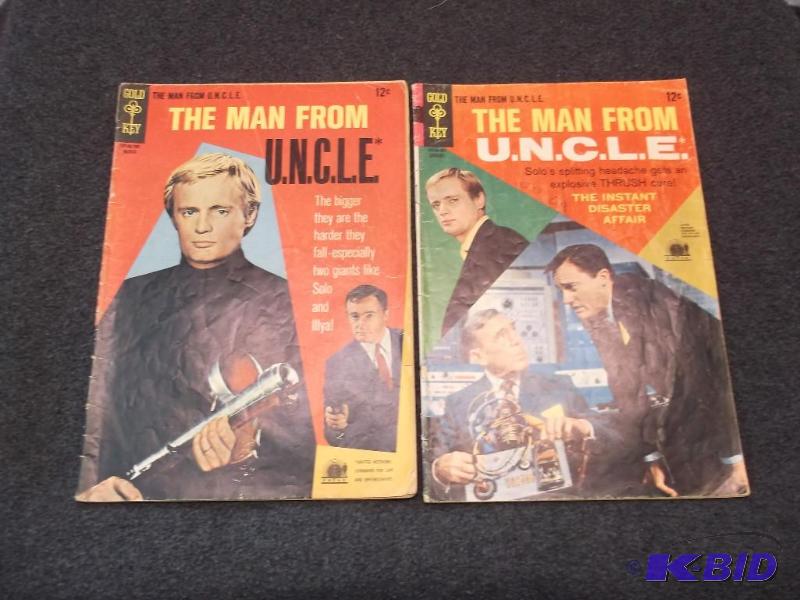 lot 81 image: Lot with 2 Man from U.N.C.K.L.E dated 1967, 1...