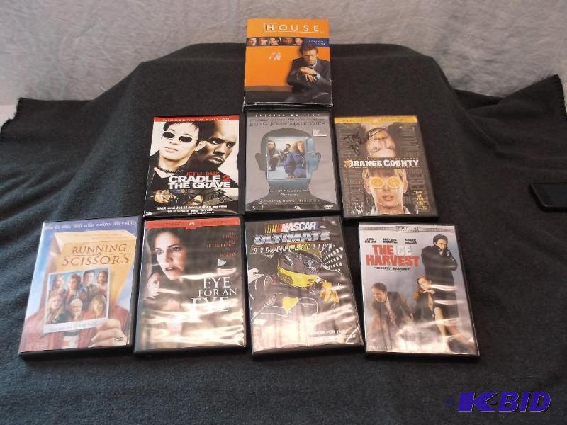 lot 84 image: Large lot of DVDs, all DVDs are in case....