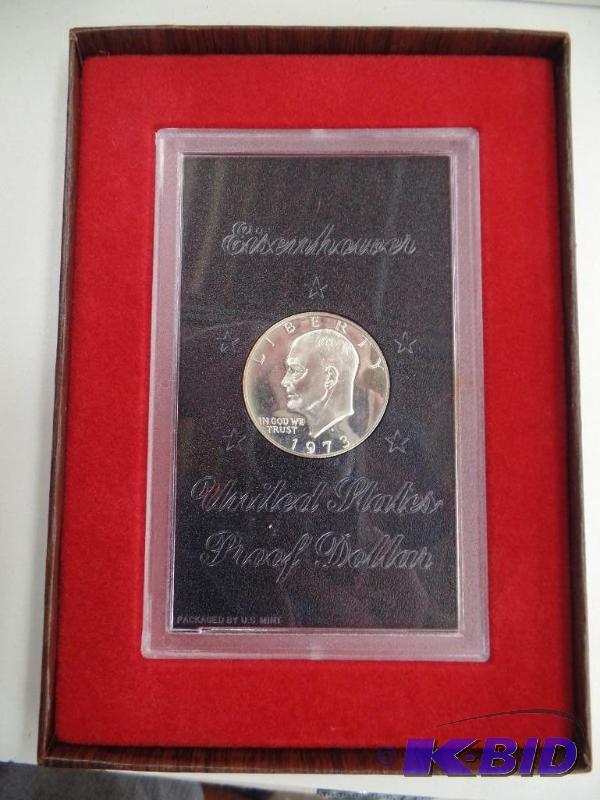 1973 Eisenhower Silver Dollar
