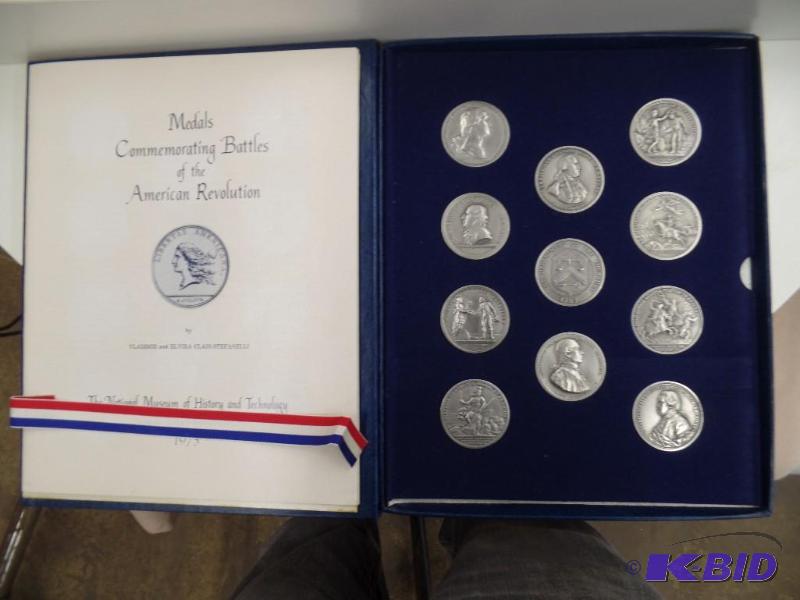 Americas First Medals with Display Cases