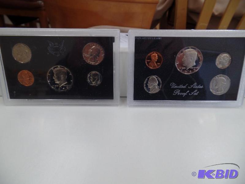 1972 & 1983 Proof Sets