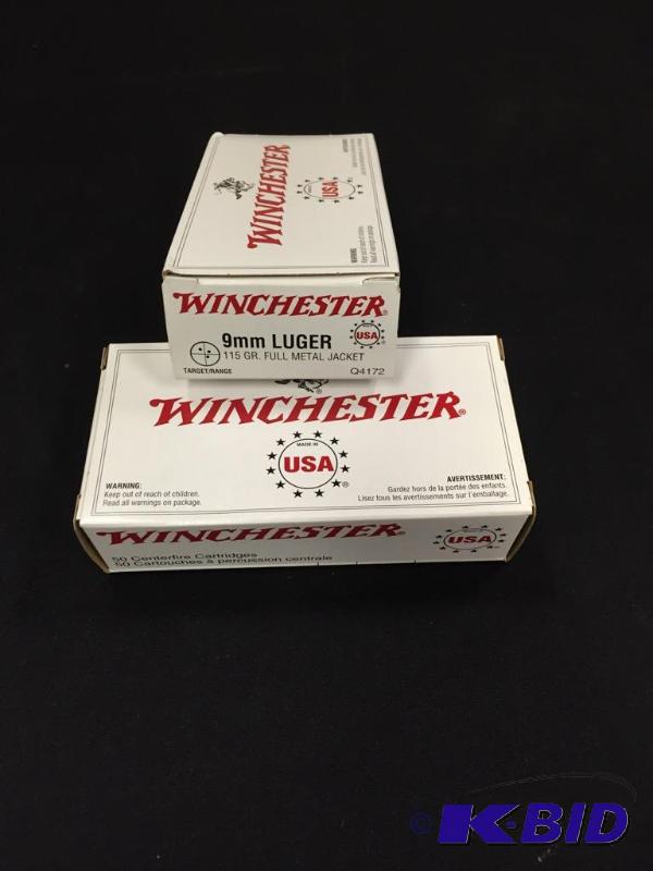 Winchester 9MM Luger Ammunition