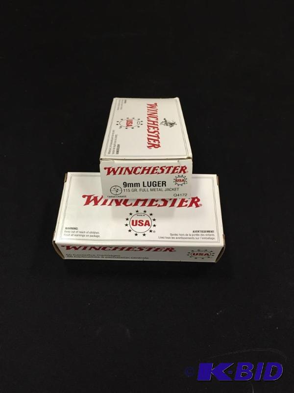 Winchester 9MM Luger Ammunition