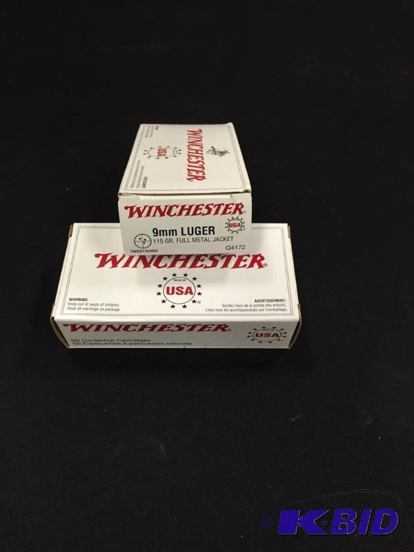 Winchester 9MM Luger Ammunition