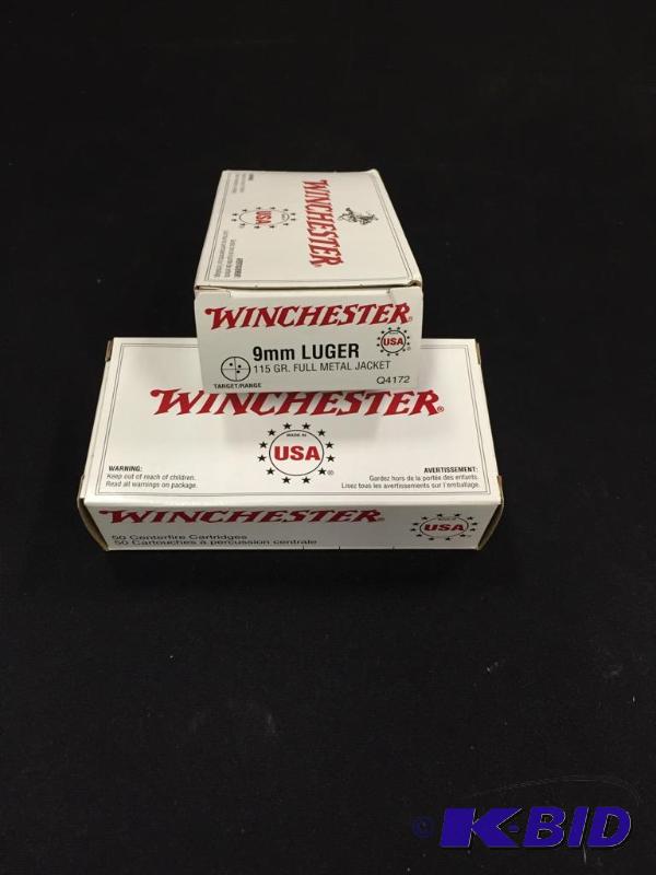 Winchester 9MM Luger Ammunition