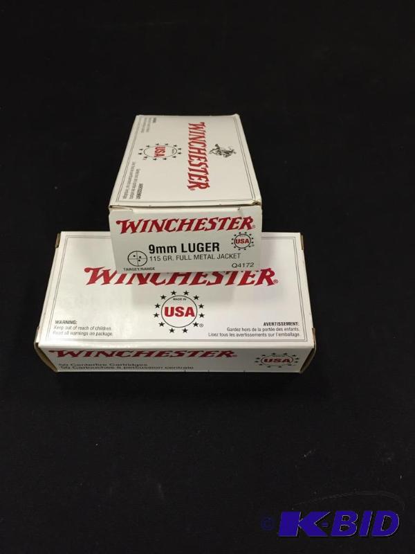Winchester 9MM Luger Ammunition