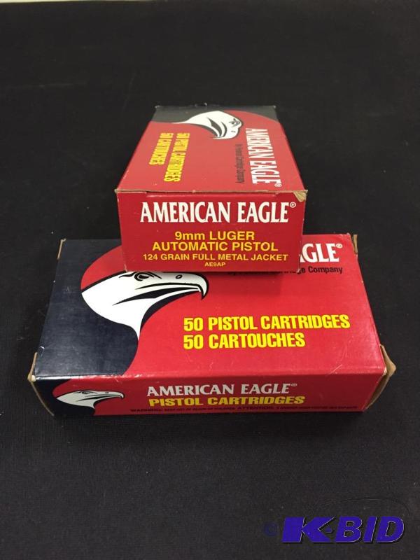 American Eagle 9MM Luger Ammo