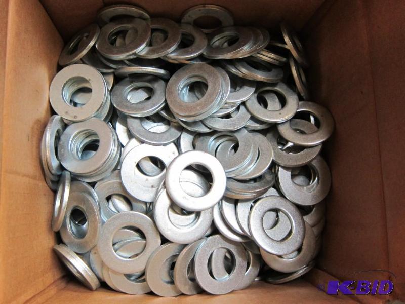 6 Boxes of Zinc-Plated Washers