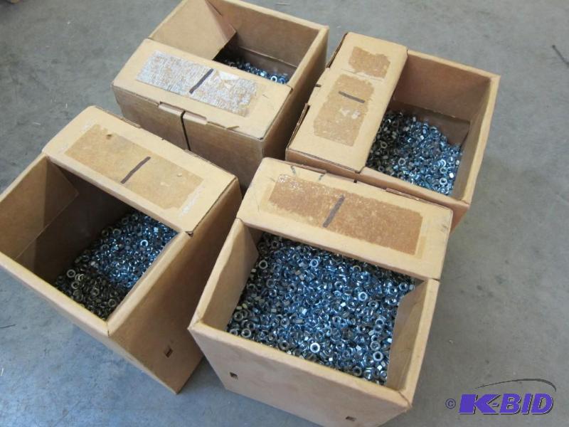 Zinc-Plated Hex Machine Screw Nuts