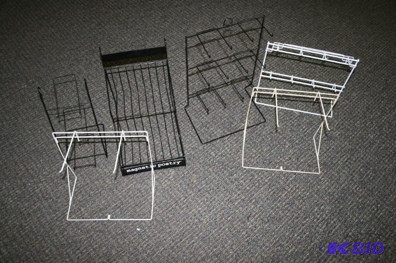 lot 137 image: Wire Display racks