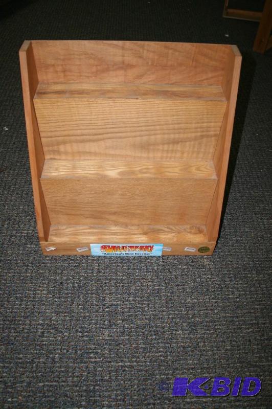 lot 161 image: Wood Display Shelf