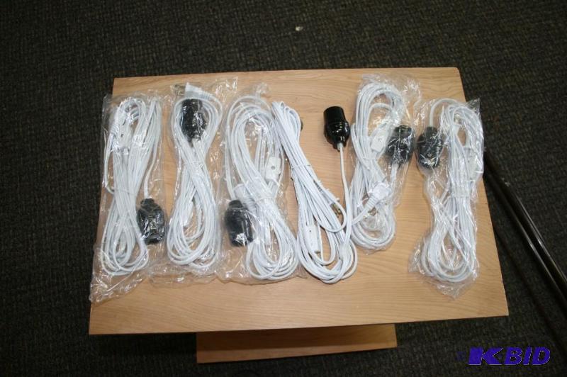 lot 168 image: Plug in Pendant Lights- Lot of 6
