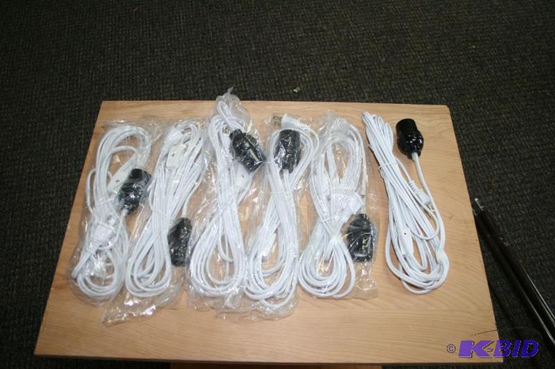 lot 169 image: Plug in Pendant Lights- Lot of 6