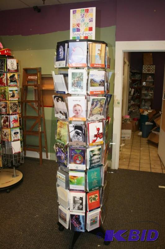 lot 210 image: Card rack and cards