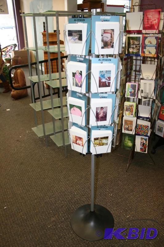 lot 213 image: Card rack and cards